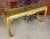 Vintage Palm Beach Regency Chinoiserie Light Blue Parcel Gilt Ming Style Console Table -Newly Painted For Sale In Mobile - Image 6 of 18