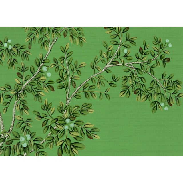 24"*48", Serene Garden Swan Chinoiserie Art Panel Set (2 Panels Without Frame) For Sale - Image 4 of 6