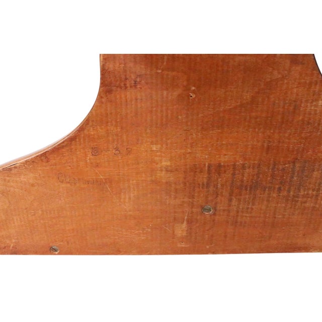 Cushman of Vermont 1930s Cushman Maple Colonial Creations Corner Shelf Made in Vermont C 1930's For Sale - Image 4 of 7