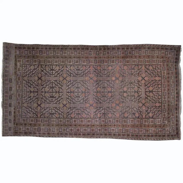 Antique Kothan Rug, 1920s For Sale - Image 6 of 7