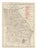Antique Map of Georgia The Peach State by Rand McNally, 1899 For Sale