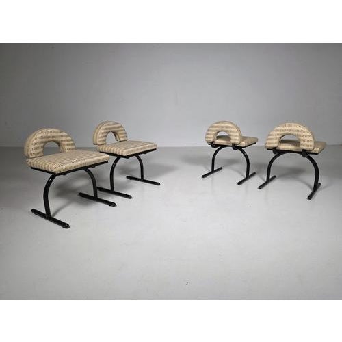 Postmodern Style Chairs attributed to Saporiti, Italy, 1980s, Set of 2 For Sale - Image 9 of 10