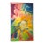 1980s Large Polychrome Expressionistic Painting by Sirena (Aka Antonia Mastrocristino Sirena) For Sale