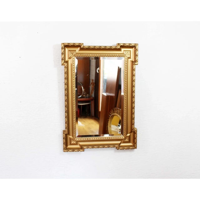Vintage Golden Mirror For Sale - Image 11 of 11