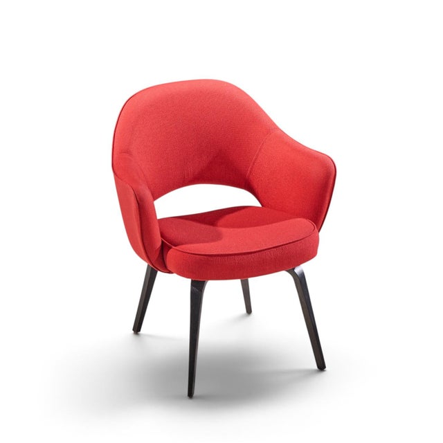Eero Saarinen for Knoll Mid Century Bentwood Executive Dining Chairs - Set of 6 For Sale - Image 10 of 11