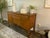 Arts & Crafts Vintage Solid Tiger Oak Server/Buffet For Sale - Image 3 of 8