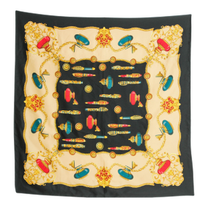 Vintage Italian Scarf Shawl with Luxury Writing Instruments Italy