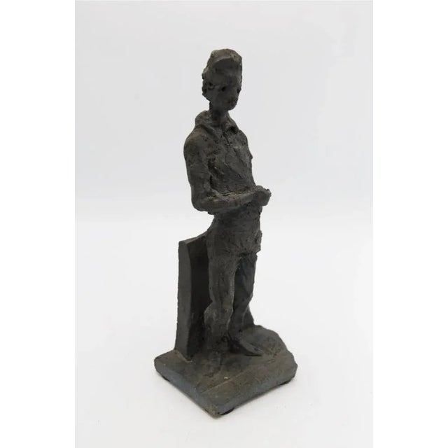 Renato Bassoli, Soldier Sculpture, 1955, Stone For Sale - Image 10 of 10