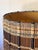 Terra Cotta 1960s Mid-Century Modern Textured Terracotta Lamp With Impeccable Maria Kipp Woven Shade For Sale - Image 8 of 11