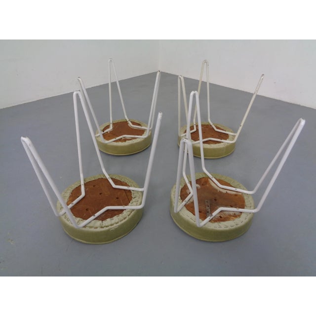 Metal Mid-Century Hairpin Stools, 1960s, Set of 4 For Sale - Image 7 of 15