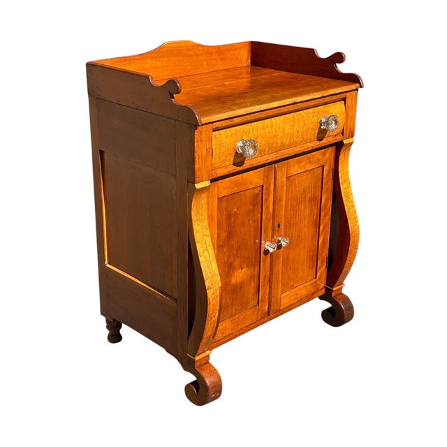 With our highest compliments Bay Colony Antiques proudly offers this wonderful antique cupboard. This piece is absolutely...