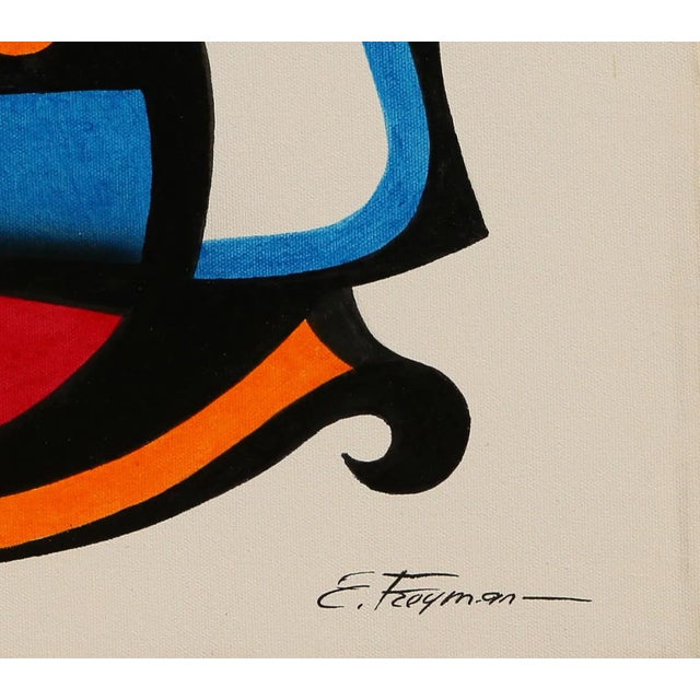 Melody II, Erik Freyman Acrylic and Airbrush on Canvas, Signed and Titled For Sale - Image 4 of 6