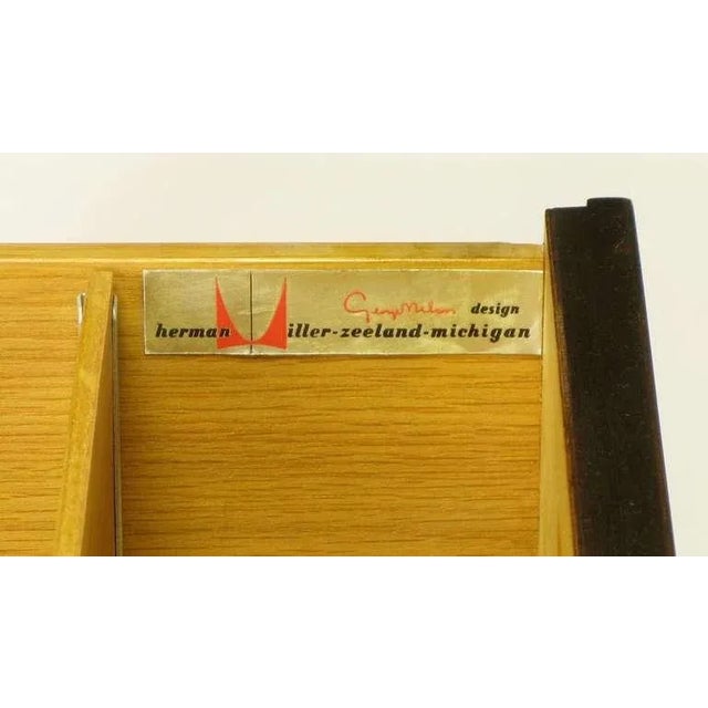 Brown George Nelson Mahogany Five-Drawer Tall Chest For Sale - Image 8 of 10