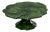 Compagnia Green Leaf Cake Stand/Plate, Small For Sale