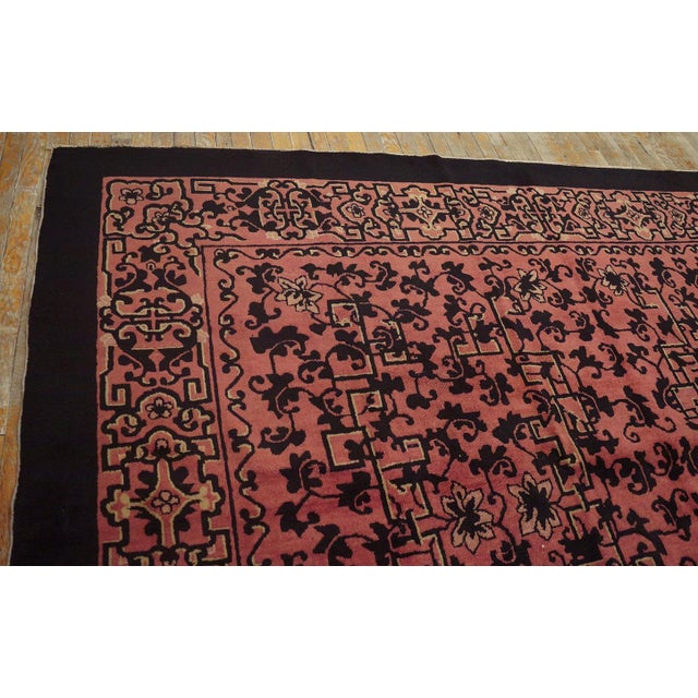 Antique Chinese - Art Deco rug, size: 9'0" x 11'6".