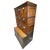 Antique Mahogany 9 Drawer File Cabinet Credenza W/ Art Deco Pulls & Metal Straps For Sale In Los Angeles - Image 6 of 14