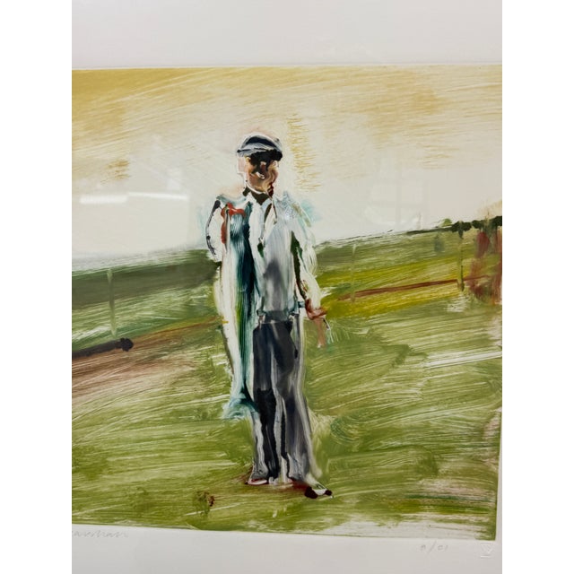 Printmaking Materials Marshall Crossman Beach Monotype No.26, Signed For Sale - Image 7 of 12