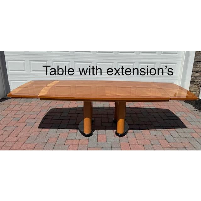 Italian Excelsior Milano Dining Table & Chairs For Sale - Image 13 of 13