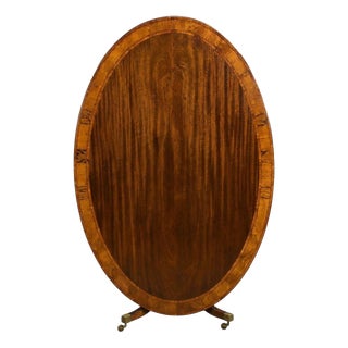 Vintage Regency Style Mahogany Dining Table, 1920 For Sale