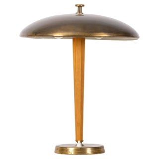 Brass Table Lamp, Sweden, 1950s For Sale