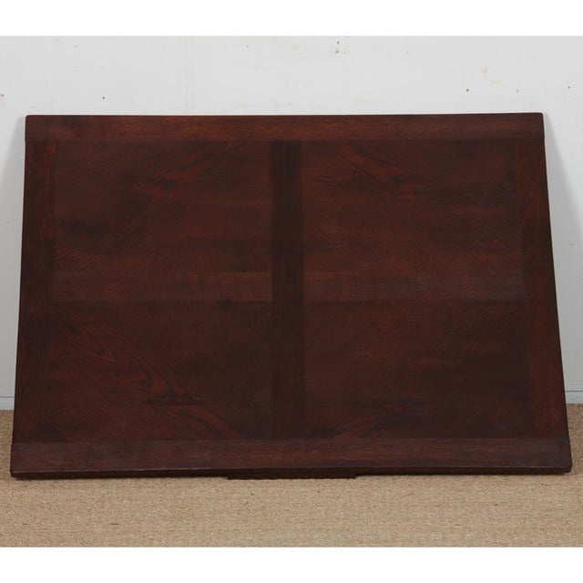 French Extendable Dining Table, 1940s For Sale - Image 9 of 10