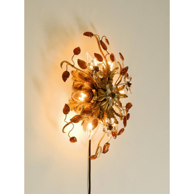 Gold-Plated Ceiling Lamp by Banci Firenze, Italy, 1960s For Sale - Image 6 of 18