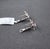 White 1.48 Ct Flowered Diamond Earrings - 2 Pieces For Sale - Image 8 of 9