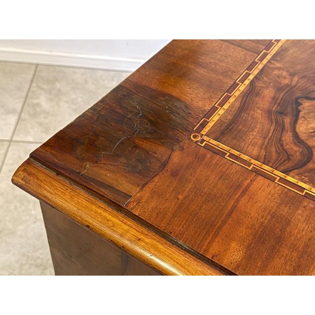 Baroque Chest of Drawers in Fruitwood and Walnut For Sale - Image 17 of 18