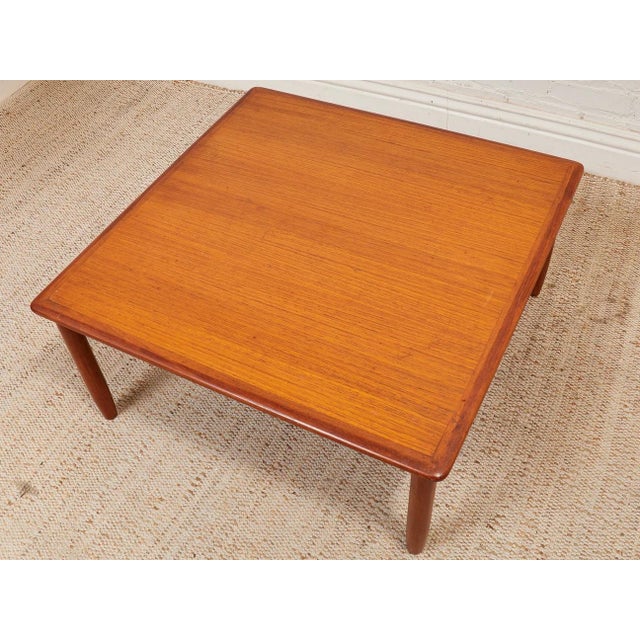 Wood Mid 20th Century Teak Coffee Table For Sale - Image 7 of 8