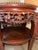 Late 19th Century Chinese Carved Wood Foo Dog and Red Marble Plant Stand/Side Table For Sale - Image 10 of 10