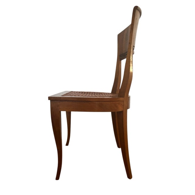 Mid 18th Century Antique Biedermeier Chair For Sale - Image 4 of 11