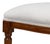 Wood Louis XVI Dining Chairs with Oval Backs in Walnut, Sets of 2 For Sale - Image 7 of 12