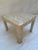 Metal 1980s Tessellated Stone Side Tables - a Pair For Sale - Image 7 of 12