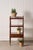 19th-century English rosewood whatnot featuring four graduated tiers and turned supports.