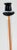 Vintage Blown Glass Top Hat Bowtie Swizzle Stir Sticks, S/4 For Sale - Image 4 of 5