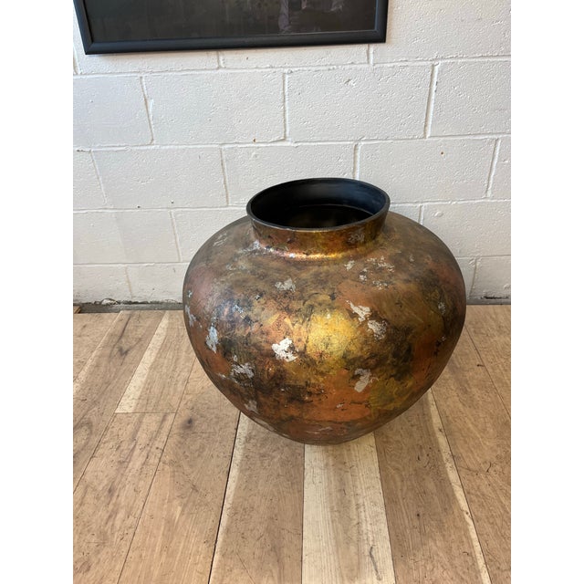 Steven Kaye Post-Modern Floor Vase, Earthenware, Millennium Collection, 1989 For Sale - Image 4 of 10