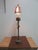 Metal 1990s Richards Faux Bronze Italian Regency Corinthian Column Table Lamp Shade A For Sale - Image 7 of 10