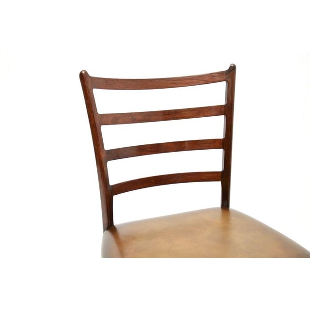 Brown Danish Armchairs from Johannes Andersen, 1960s, Set of 2 For Sale - Image 8 of 11