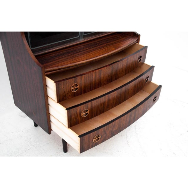 Rosewood Writing Desk by G. Falsig for Möbelfabrik Holstebro, 1960s For Sale - Image 10 of 17