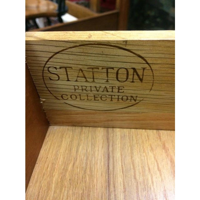 Vintage Bachelor Chest, Four Drawer Chest, Statton Furniture For Sale - Image 14 of 16
