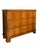Vintage Biedermeier chest featuring a walnut veneer finish and classic casework design. Dimensions: 44" W x 22.3" D x 32"...