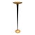 French Art Deco Black & Gold Floor Lamp Torchiere , 1930's For Sale