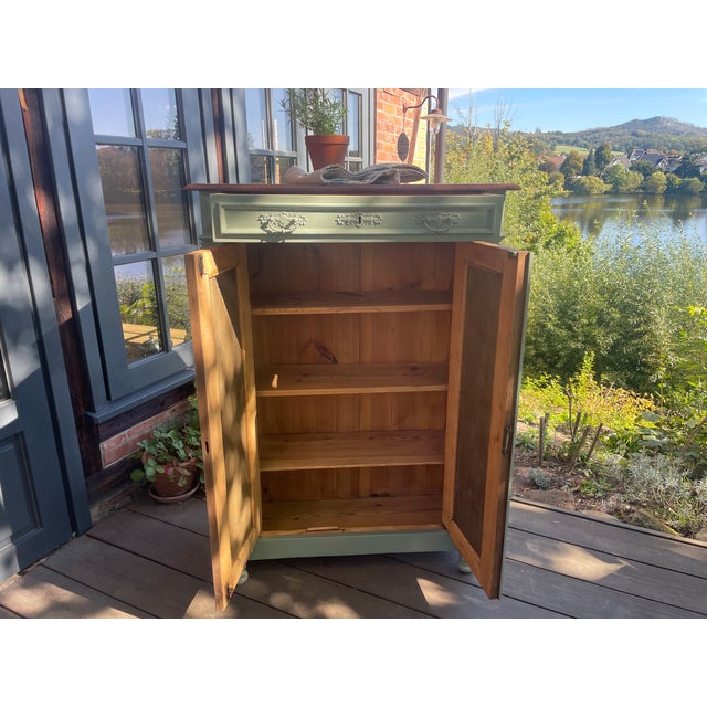 Antique Vertical Credenza in Fir, 1890s For Sale - Image 18 of 18