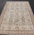 Geometric All-Over Design Gallery Turkish Oushak Rug in Soft Ivory and Taupe For Sale - Image 10 of 13
