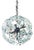 Sputnik Chandelier in Cut Glass from Fontana Arte, 1960 For Sale