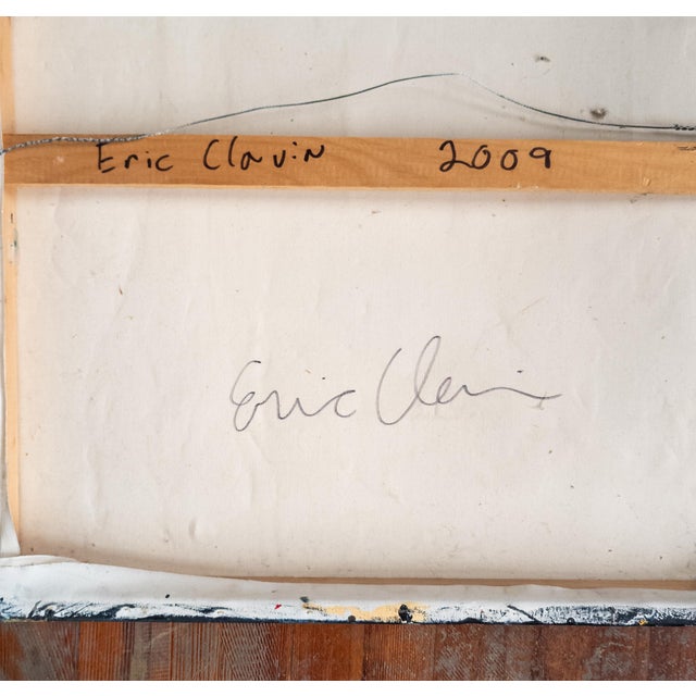 2009 Contemporary Modern Abstract Acrylic Painting by Eric Clavin For Sale - Image 11 of 11