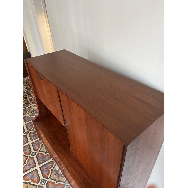 1950s Mid-Century Modern Highboard by Louis Van Teeffelen for Webe, 1950s For Sale - Image 5 of 17