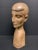 Vintage Late 20th Century Carved Wood Paper Mache Male Bust Sculpture For Sale In New York - Image 6 of 9