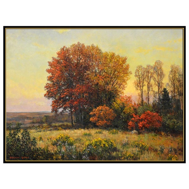 Expressionism Late 20th Century October in Bloom, Stapleton Kearns For Sale - Image 3 of 5