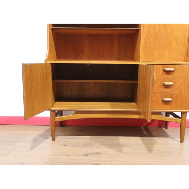 Mid Century Modern Vintage Teak Buffet Short Credenza by G Plan Danish Style For Sale - Image 10 of 15